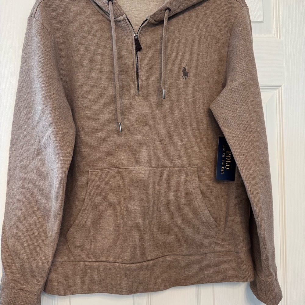 New- Ralph Lauren Brown Pullover Hoodie - for men or women - Picture 8 of 8